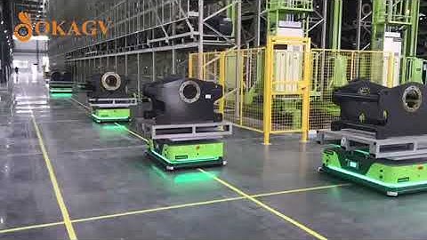 320 mixed navigation 2 tons lifting AGV