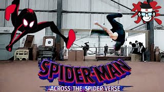 across spider-verse martial arts tricking video