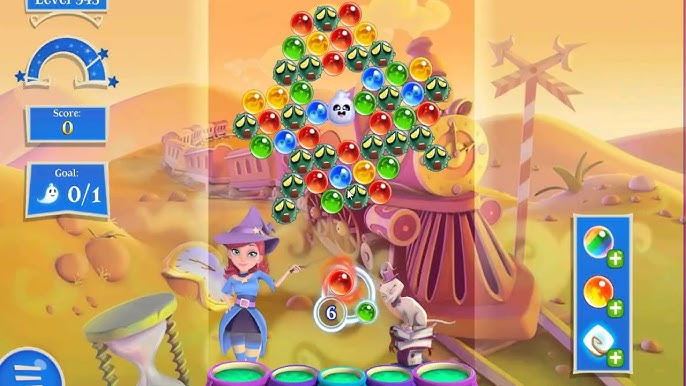 Bubble Witch Saga 2 Level 552 