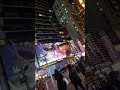 Walking in Times Square