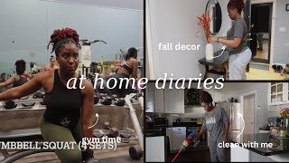 AT HOME DIARIES | my 5-7am routine Before my 9-5 job | Fall Decor 🍂 | Avrel M.♡