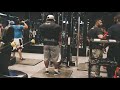 Roelly the beast winklaar shoulders and traps routine in oxygen gym 22