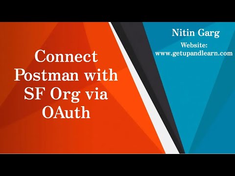 Connect Postman with Salesforce Org Using OAuth