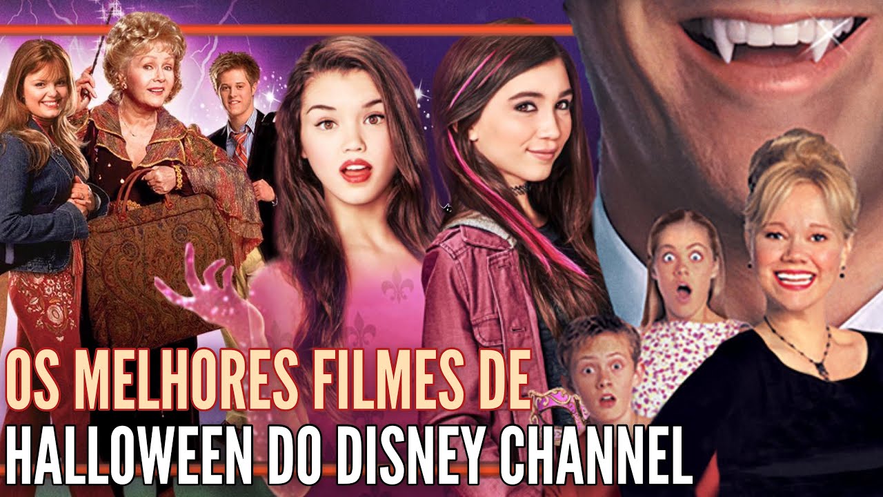 OS MELHORES FILMES DE HALLOWEEN 🎃 DO DISNEY CHANNEL 👻 