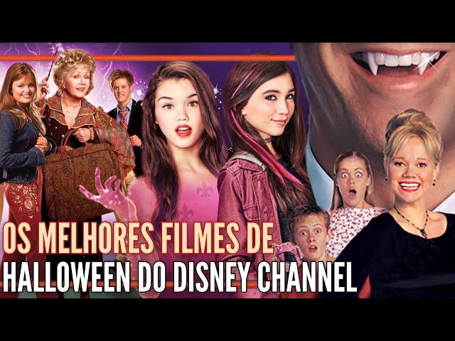 OS MELHORES FILMES DE HALLOWEEN 🎃 DO DISNEY CHANNEL 👻 