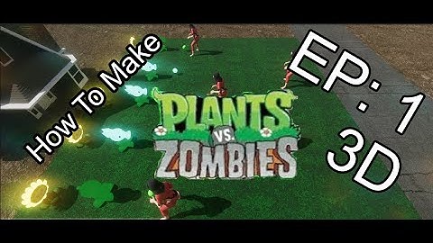 #unity #plantvszombies #3d #tutorial #howto #C# How to make 3D Plant Vs Zombies in UNITY C# Ep:1