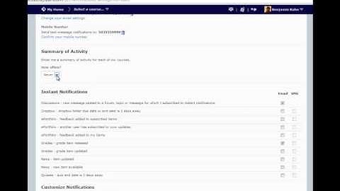 D2L 10.1: Notifications