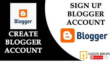 How to Create Blogger Account? Blogger Sign Up | Create Blogger with Google