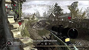 EPIC 2 Piece Spawn Shot On Cod4!!