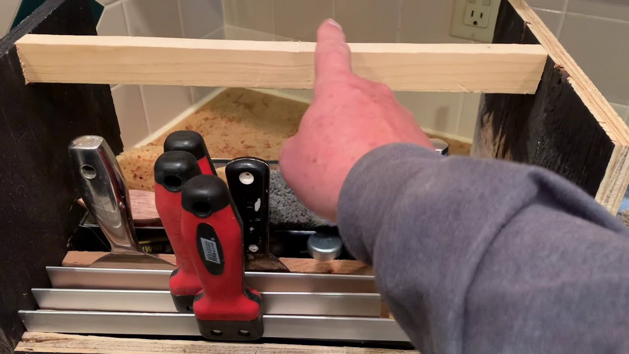 Drywall knife tool box YouTube