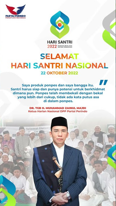 Download lagu Selamat Hari Santri Nasional, 22 Oktober 2022.