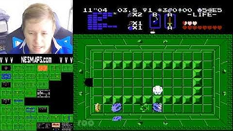 Zelda 1 First Quest Level-7 (Nintendo NES TUTORIAL)