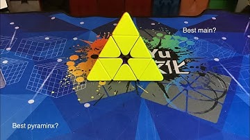 The Moyu weilong pyraminx!