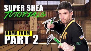 Learn A Martial Arts/Karate Kama Form In 5 Minutes Pt 2