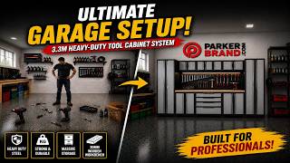 Ultimate Garage Setup Transformation | Heavy-Duty Tool Cabinet System