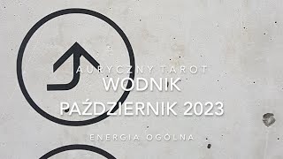 Wodnik PAŹDZIERNIK 2023  -  Alternatywne rozwiązania i reset. Spiesz się powoli