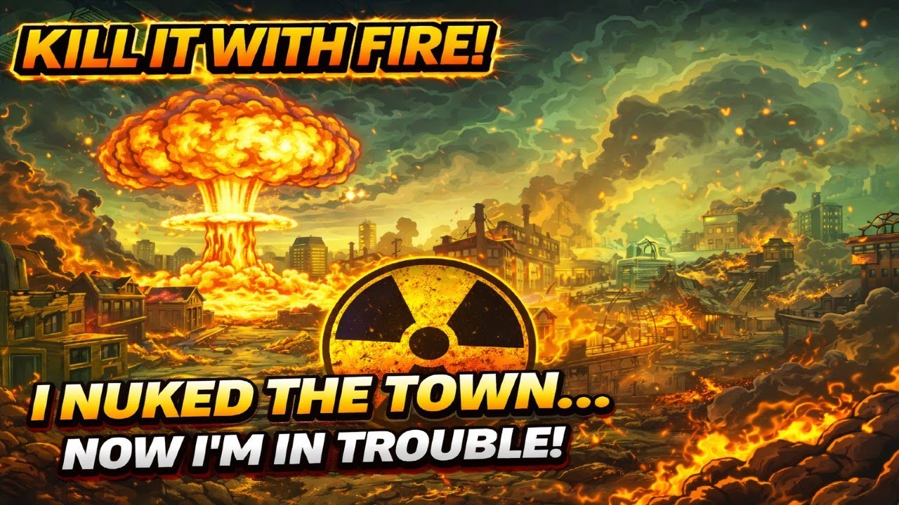 I Nuked the Town… Now I’m in Trouble 🔥 | Kill It With Fire