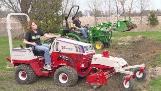 Christy Tries the Power Rake - Geothermal Wrap Up