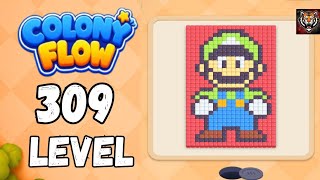 Colony flow Level 309 Walkthrough Solution