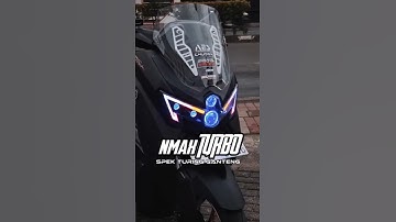 biled nmax new turbo, alis rgb custom #chudaxbikersshop