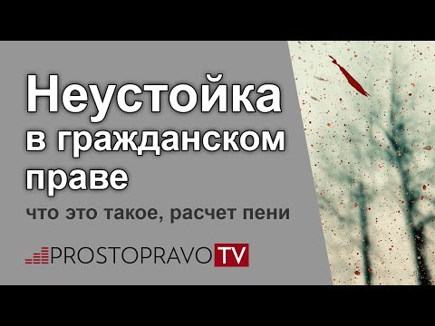 Неустойка в гражданском праве: что это такое, расчет пени