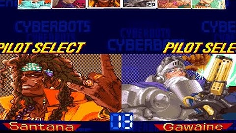 CYBERBOTS (Xbox One) GAWAINE vs SANTANA