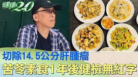 切除14.5公分肝腫瘤 苦苓素食1年後健檢無紅字 健康2.0 - 天天要聞