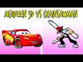 FNF MCQUEEN 3D CAR VS CHAINSAW-MAN - How it`s Done (Kpop) | drKoploo