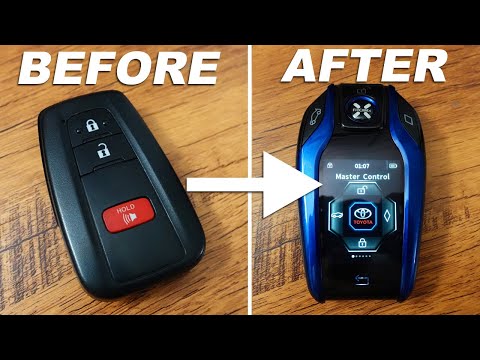 Upgrade your Car Key to a SMART KEY LCD Fob (FitcamX Remote Key