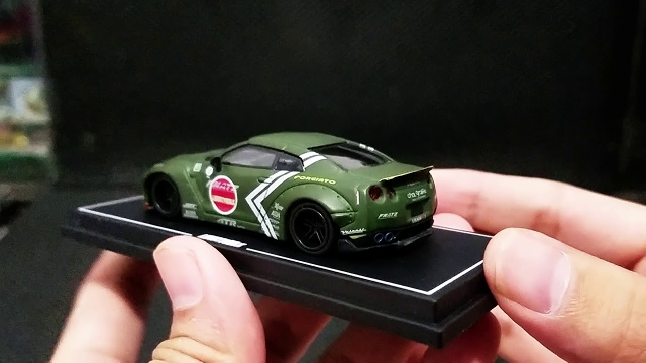 LB Performance Nissan GT R 35 Zero Fighter Army Duck Tail LB Works