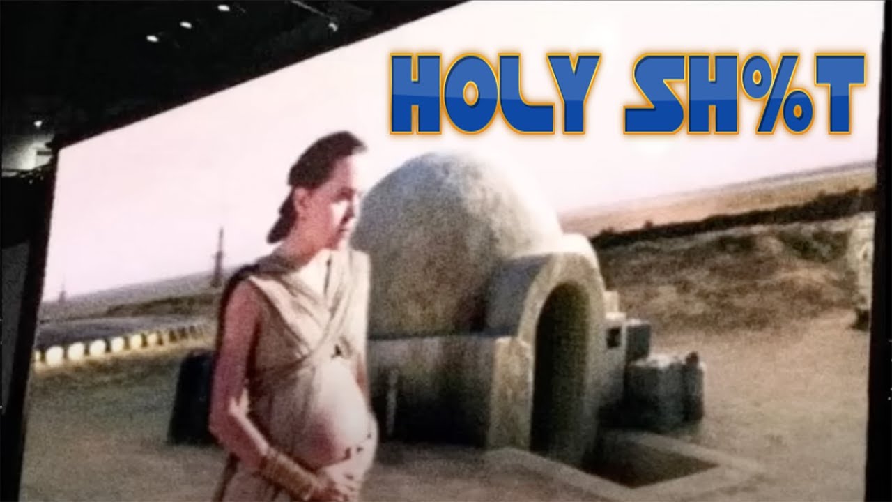 HOLY SHT!!! Rey is PREGNANT in NEW Star Wars Movie?! YouTube