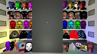 Obunga, Juandale Pringle, Selene, Angry Munci, Nico's Nextbots in Liminal Hotel | Garry's Mod