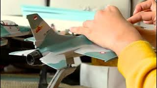 Miniatur Pesawat Tempur Mewah Dan Keren | RAGAM INDONESIA