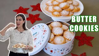 Butter Cookies EASY CHRISTMAS EDIBLE GIFTS | Eating with Andy