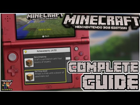 Minecraft New 3DS Achievements | A Completionists Guide!