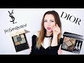 💪БИТВА ПАЛЕТОК DIOR VS. YSL люксовая косметика