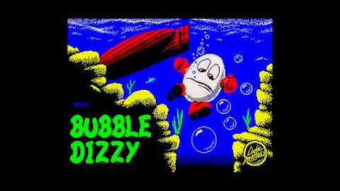 "Bubble Dizzy" title music, ZX Spectrum 48k