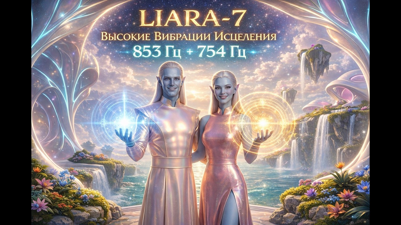 Вибрации Исцеления 853 Гц+754 Гц— Лемурийское Звучание|High Healing Frequencies 853 Hz #рекомендации