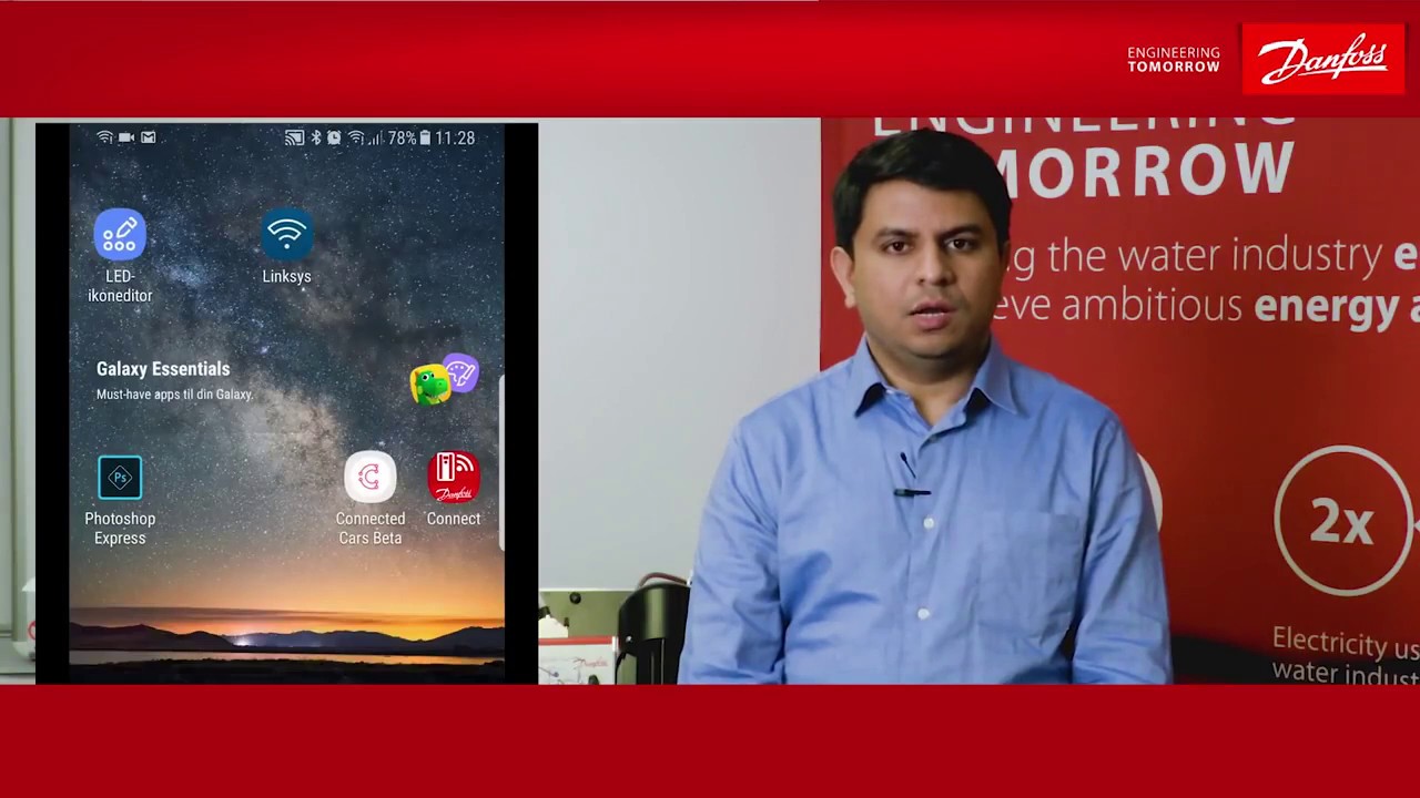 Панель управления VLT для беспроводной связи с преобразователем частоты ...