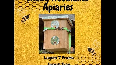 Layens 7 Frame Swarm Trap June 3, 2021