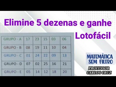 Como ganhar na Lotofácil errando 5 dezenas ?