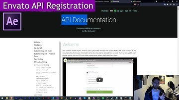 Adobe Scripting/Extensions Tutorial: Envato API Registration
