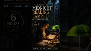 This midnight library feels unreal... 📚🌧️ #shorts  #sleepjazz #relaxnightjazz #music #rainsounds