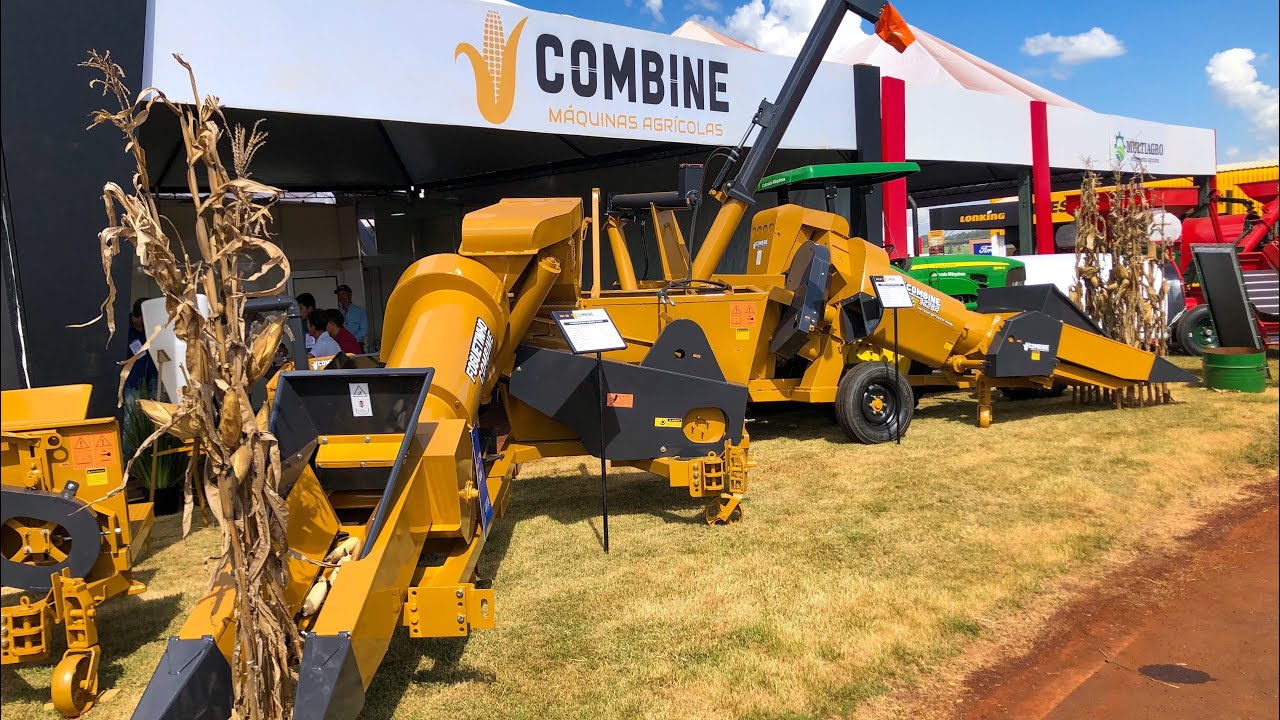 FOGUETINHA PARA COLHER MILHO DE 1 LINHA E 2 LINHAS DA COMBINE! (AGRISHOW 2022)