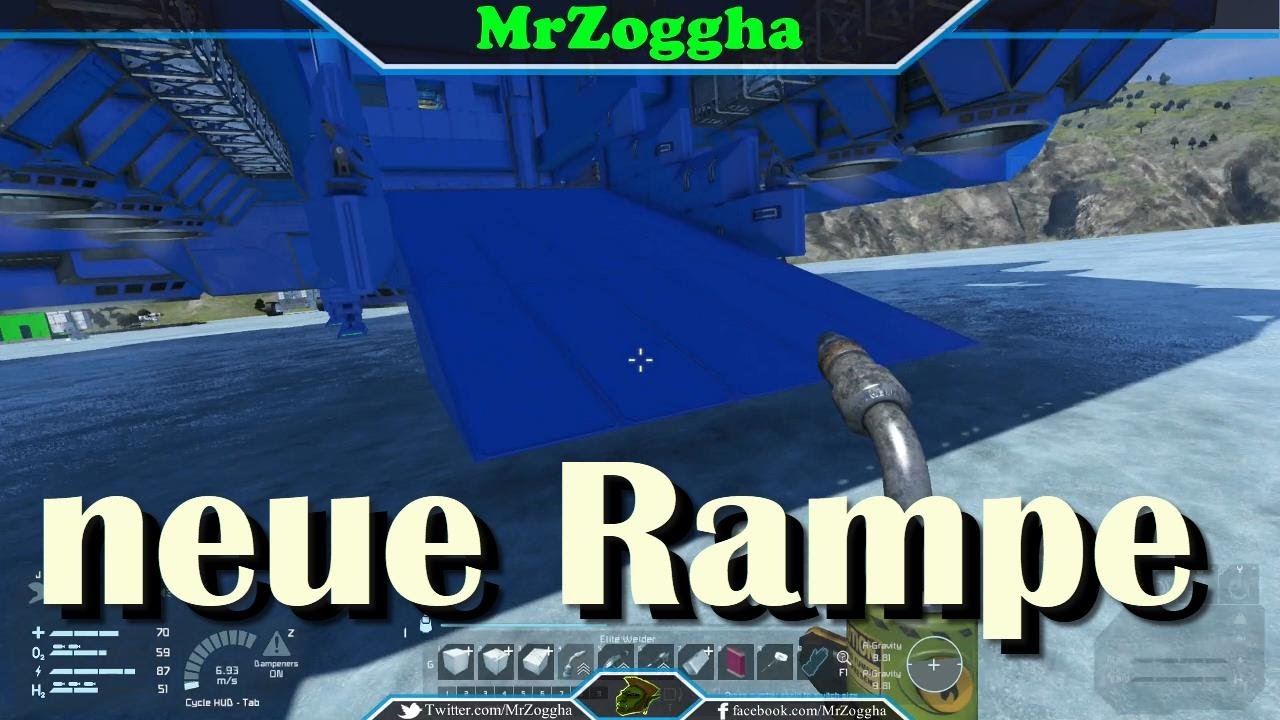 Space Engineers Ramp Designs Space Engineers #242 ♦ Die neue Rampe ♦ #Survival - YouTube