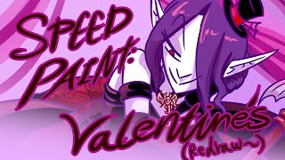 Speed Paint/ Valentine's Day (Redrawing!)