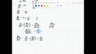 13. Differentiating parametric equations