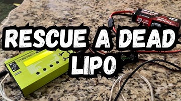 Hoe u een volledig lege Lipo-batterij oplaadt
