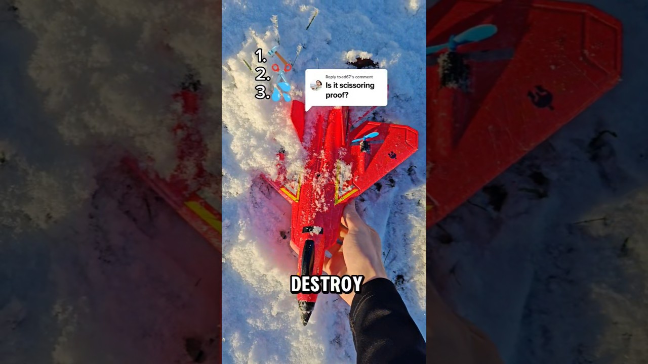 Самый прочный радиоуправляемый самолет?