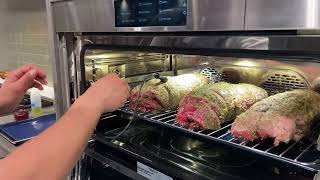 Wolf Convection Steam Oven - Gourmet Slow Roast Seared - lamb and roasts (How To, Tips) - new model